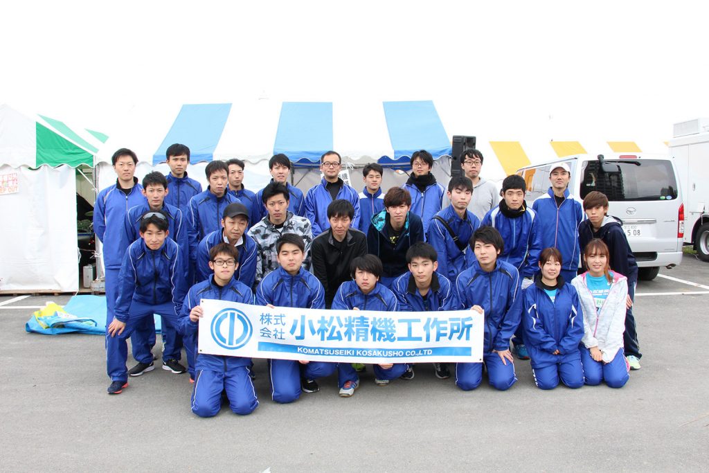 諏訪湖マラソン(ハーフマラソン)　新入社員6名参加