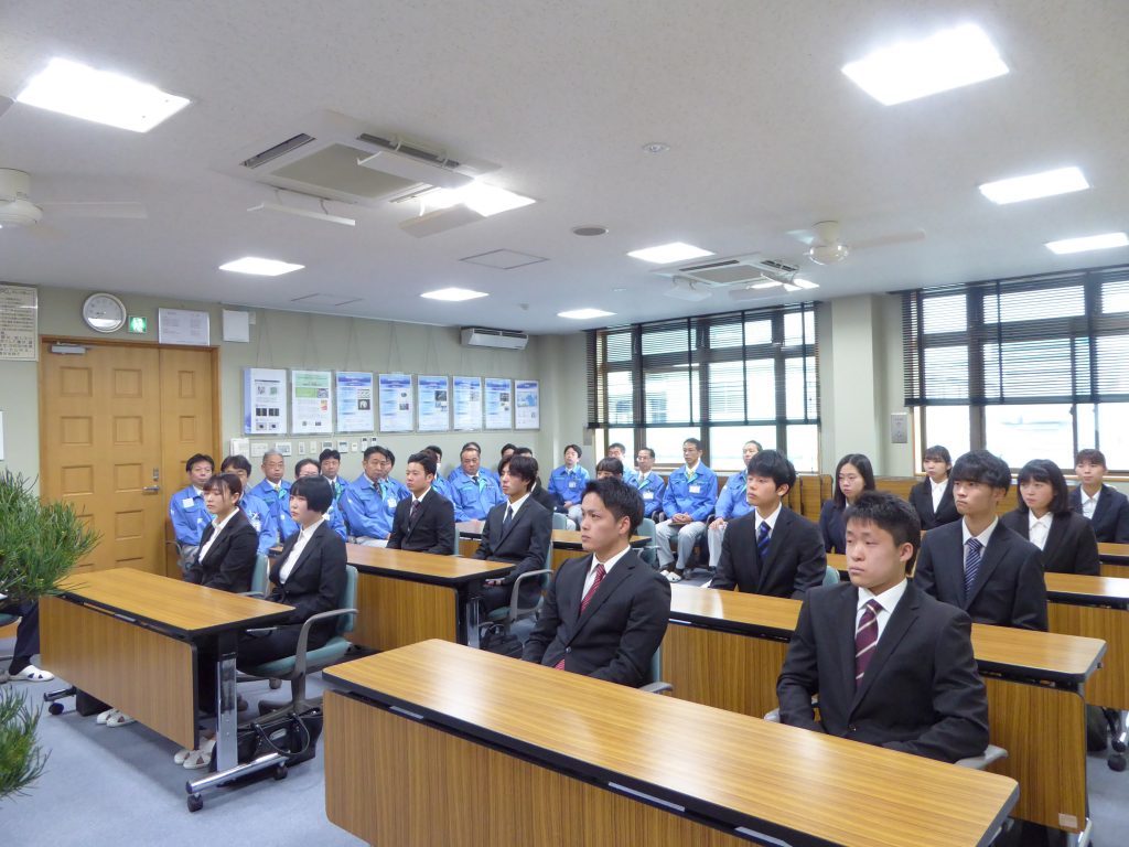 【2020.3.27】2020年度新入社員入社式が行われました